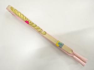 未使用品　正絹　手組帯締め